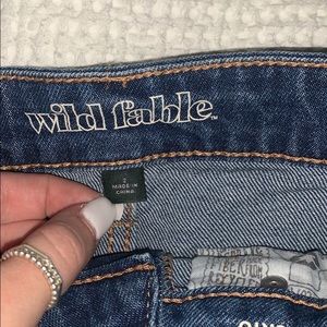 jean shorts from target.